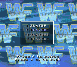 Заставка игры WWF Raw
